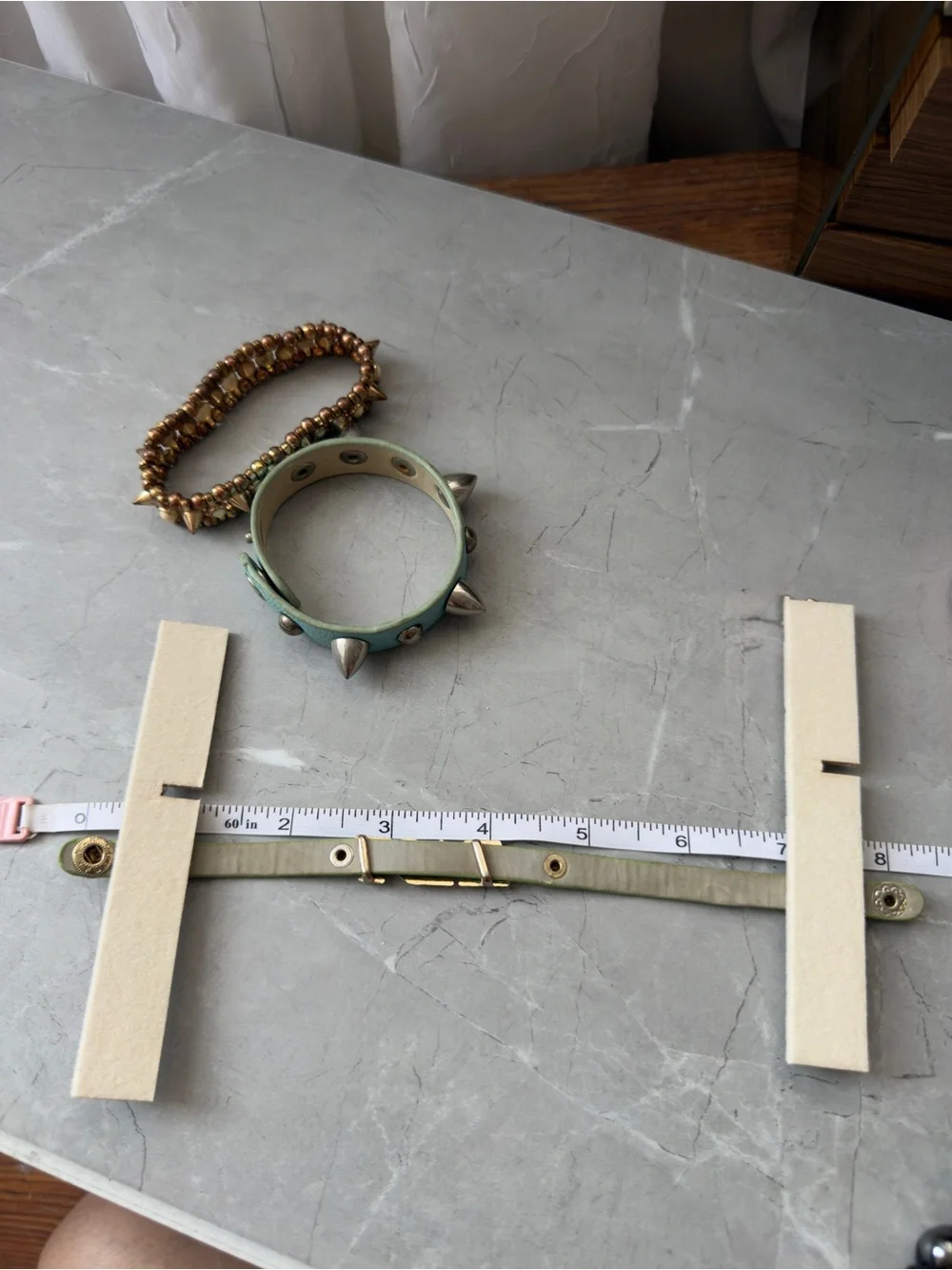 Vintage 00s pop punk spikey bracelets